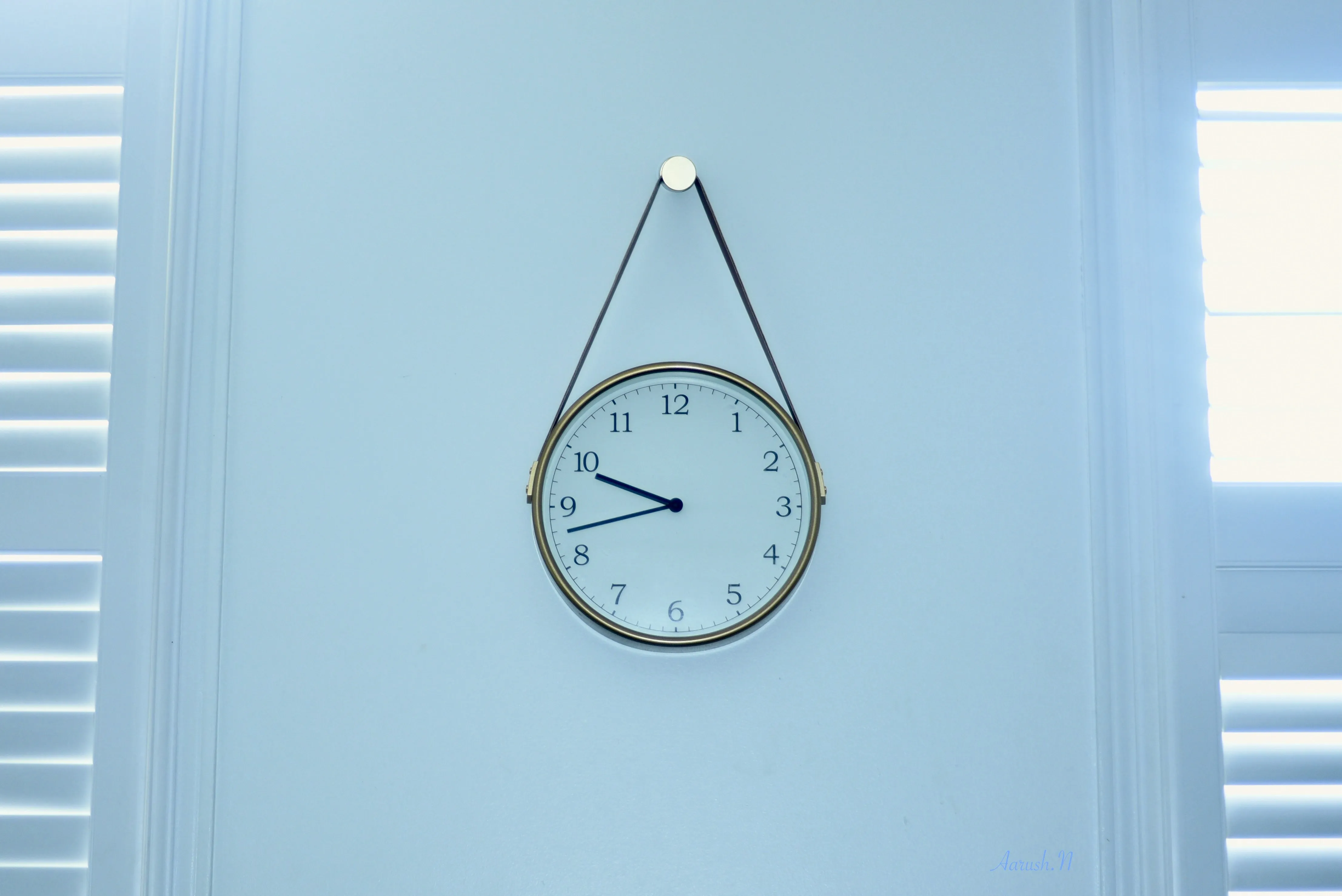 Photo of a wall clock